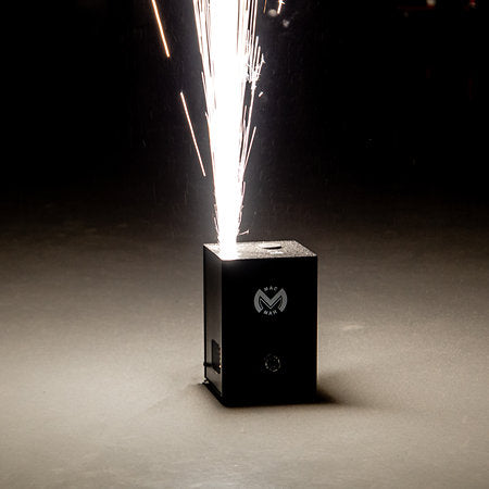 Set of 2 Cold Spark Fountain Effect Indoor Pyro inc 1 Pack Powder