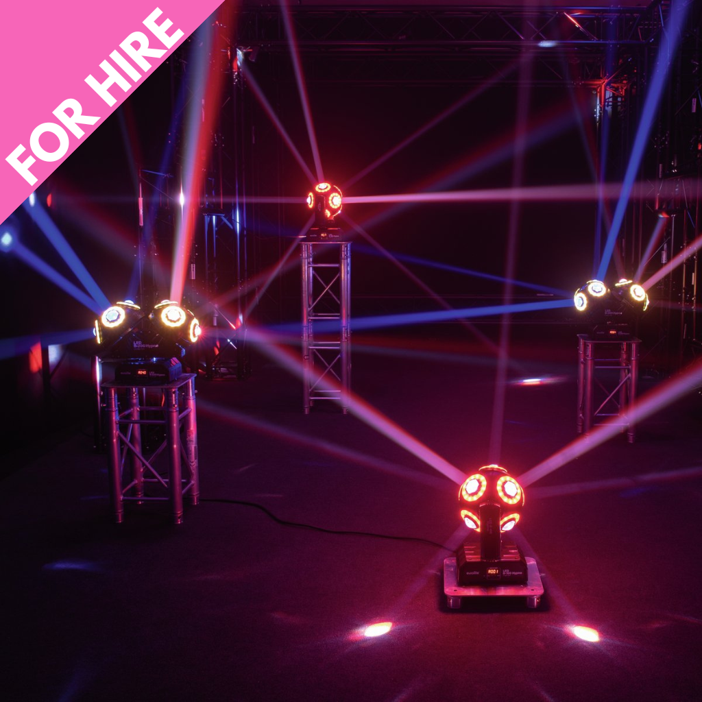 Hypno Beam Lighting Effect inc Podium