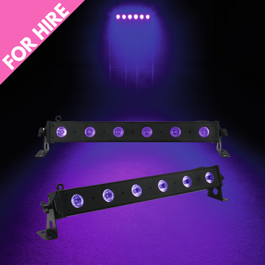 Set of 2 Lighting LED UV Bars