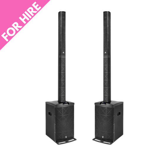 Set of 2 Active Subwoofer and Satellite Speakers